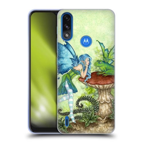 Amy Brown Pixies Frog Gossip Soft Gel Case for Motorola Moto E7 Power / Moto E7i Power