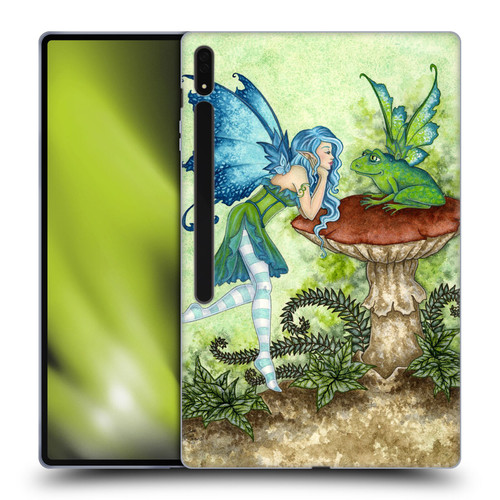 Amy Brown Pixies Frog Gossip Soft Gel Case for Samsung Galaxy Tab S8 Ultra
