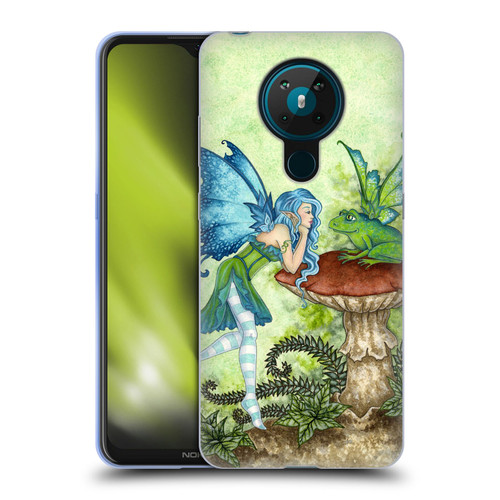 Amy Brown Pixies Frog Gossip Soft Gel Case for Nokia 5.3