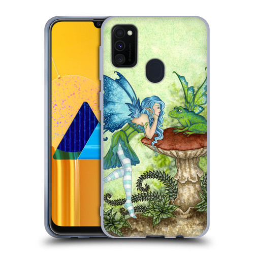 Amy Brown Pixies Frog Gossip Soft Gel Case for Samsung Galaxy M30s (2019)/M21 (2020)