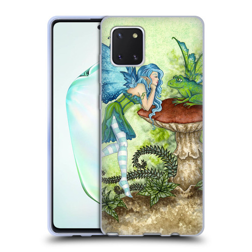 Amy Brown Pixies Frog Gossip Soft Gel Case for Samsung Galaxy Note10 Lite