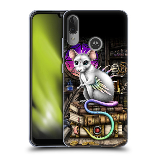 Sarah Richter Animals Alchemy Magic Rat Soft Gel Case for Motorola Moto E6 Plus