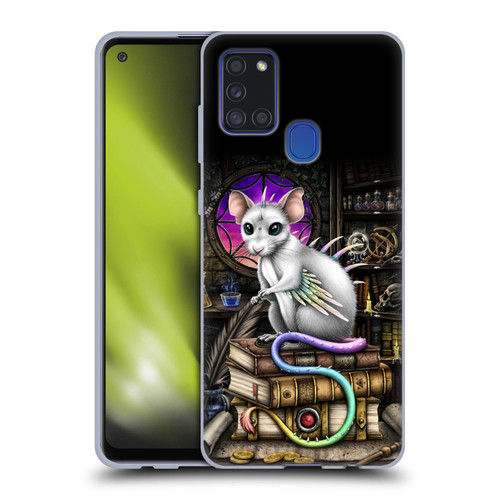 Sarah Richter Animals Alchemy Magic Rat Soft Gel Case for Samsung Galaxy A21s (2020)