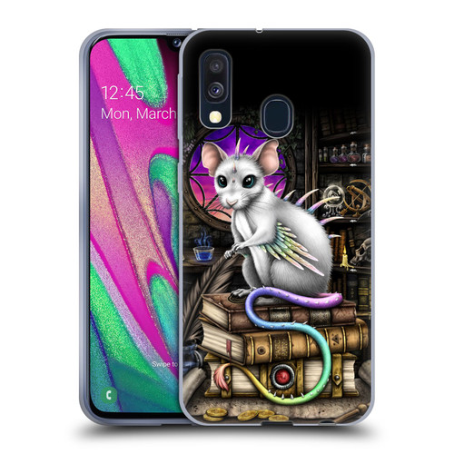 Sarah Richter Animals Alchemy Magic Rat Soft Gel Case for Samsung Galaxy A40 (2019)