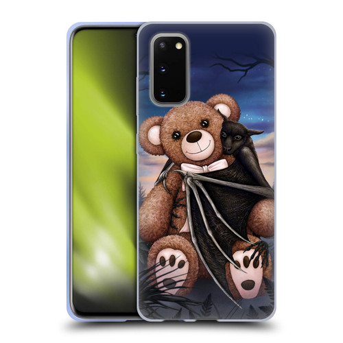 Sarah Richter Animals Bat Cuddling A Toy Bear Soft Gel Case for Samsung Galaxy S20 / S20 5G