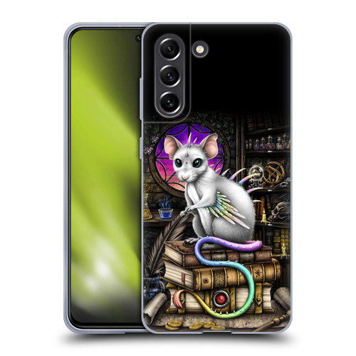 Sarah Richter Animals Alchemy Magic Rat Soft Gel Case for Samsung Galaxy S21 FE 5G