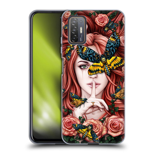 Sarah Richter Fantasy Silent Girl With Red Hair Soft Gel Case for HTC Desire 21 Pro 5G