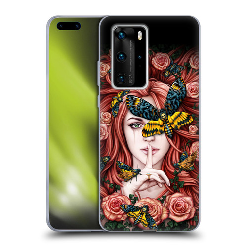 Sarah Richter Fantasy Silent Girl With Red Hair Soft Gel Case for Huawei P40 Pro / P40 Pro Plus 5G