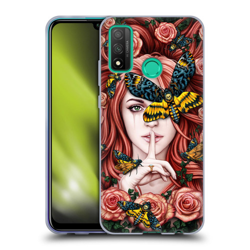 Sarah Richter Fantasy Silent Girl With Red Hair Soft Gel Case for Huawei P Smart (2020)