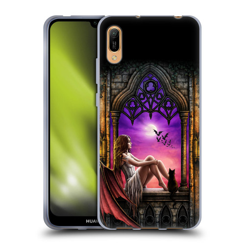 Sarah Richter Fantasy Demon Vampire Girl Soft Gel Case for Huawei Y6 Pro (2019)