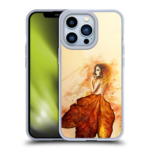 Sarah Richter Fantasy Autumn Girl Soft Gel Case for Apple iPhone 13 Pro