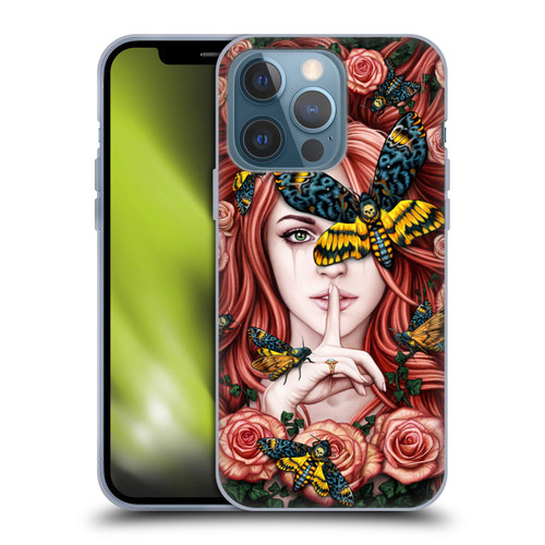 Sarah Richter Fantasy Silent Girl With Red Hair Soft Gel Case for Apple iPhone 13 Pro