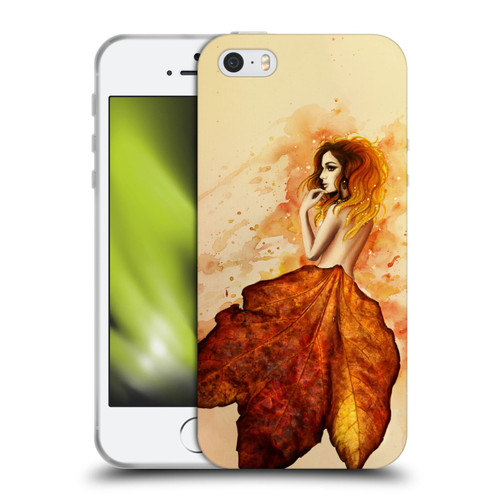 Sarah Richter Fantasy Autumn Girl Soft Gel Case for Apple iPhone 5 / 5s / iPhone SE 2016