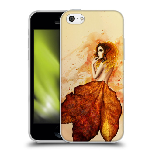 Sarah Richter Fantasy Autumn Girl Soft Gel Case for Apple iPhone 5c