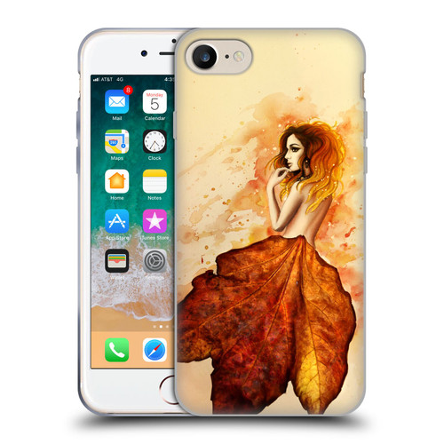 Sarah Richter Fantasy Autumn Girl Soft Gel Case for Apple iPhone 7 / 8 / SE 2020 & 2022
