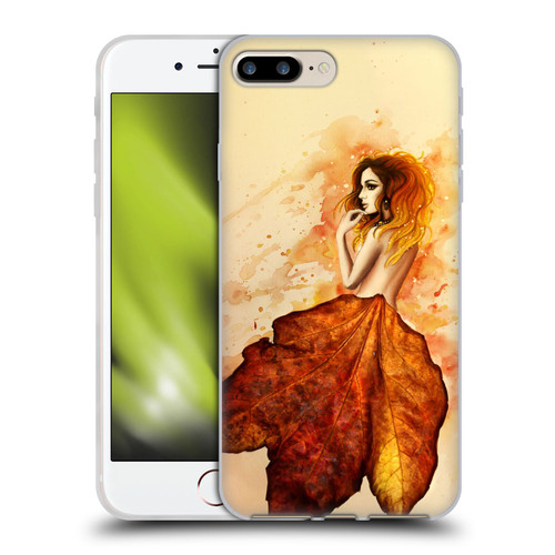 Sarah Richter Fantasy Autumn Girl Soft Gel Case for Apple iPhone 7 Plus / iPhone 8 Plus
