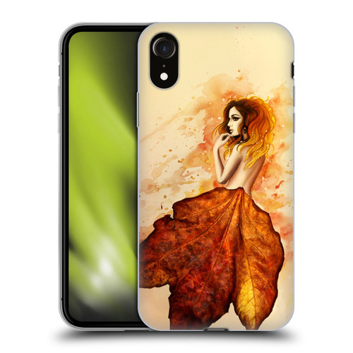 Sarah Richter Fantasy Autumn Girl Soft Gel Case for Apple iPhone XR