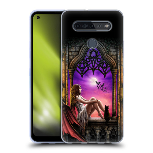 Sarah Richter Fantasy Demon Vampire Girl Soft Gel Case for LG K51S