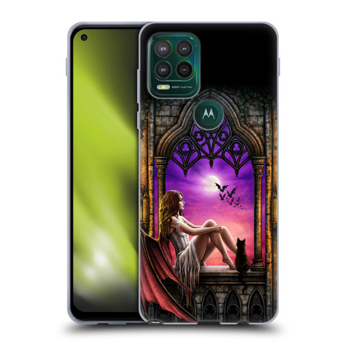Sarah Richter Fantasy Demon Vampire Girl Soft Gel Case for Motorola Moto G Stylus 5G 2021