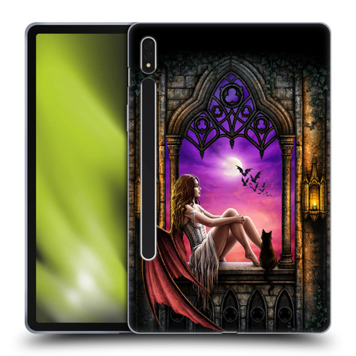 Sarah Richter Fantasy Demon Vampire Girl Soft Gel Case for Samsung Galaxy Tab S8