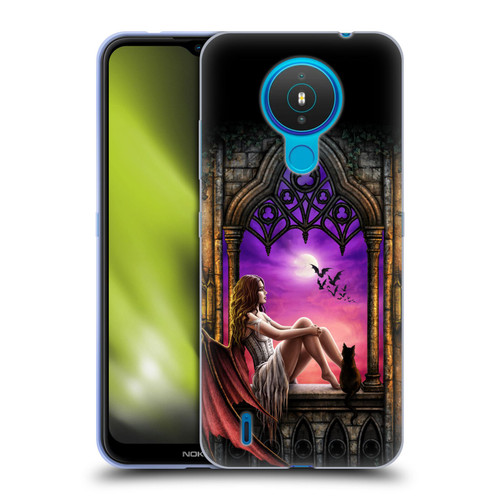 Sarah Richter Fantasy Demon Vampire Girl Soft Gel Case for Nokia 1.4