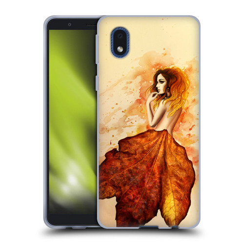 Sarah Richter Fantasy Autumn Girl Soft Gel Case for Samsung Galaxy A01 Core (2020)