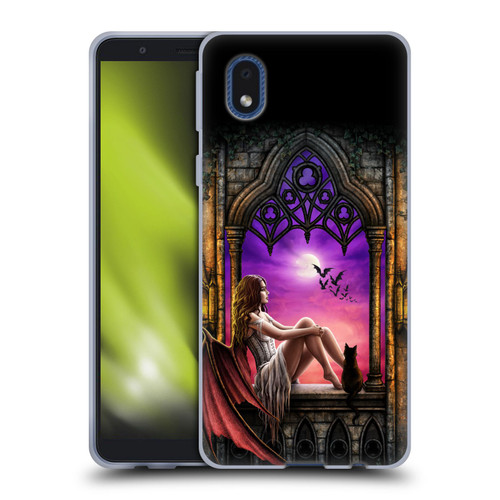 Sarah Richter Fantasy Demon Vampire Girl Soft Gel Case for Samsung Galaxy A01 Core (2020)