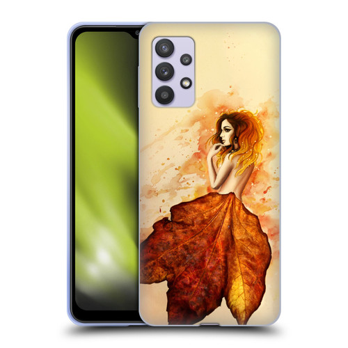 Sarah Richter Fantasy Autumn Girl Soft Gel Case for Samsung Galaxy A32 5G / M32 5G (2021)