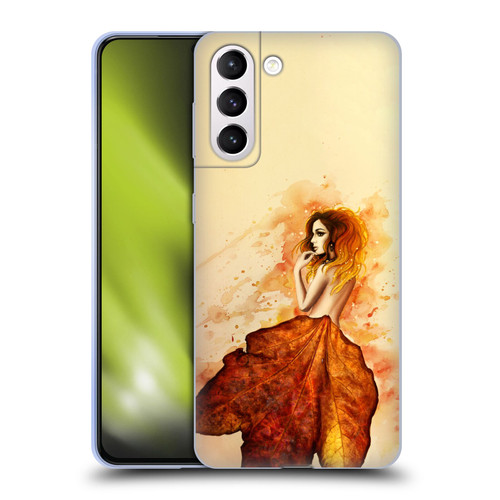 Sarah Richter Fantasy Autumn Girl Soft Gel Case for Samsung Galaxy S21+ 5G