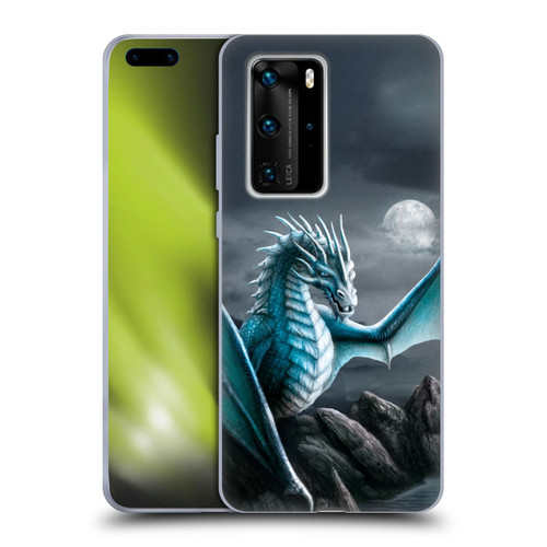 Sarah Richter Fantasy Creatures Blue Water Dragon Soft Gel Case for Huawei P40 Pro / P40 Pro Plus 5G