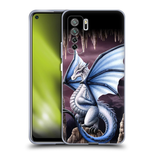 Sarah Richter Fantasy Creatures Blue Dragon Soft Gel Case for Huawei Nova 7 SE/P40 Lite 5G
