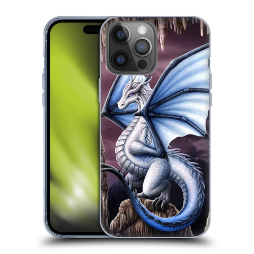 Sarah Richter Fantasy Creatures Blue Dragon Soft Gel Case for Apple iPhone 14 Pro Max