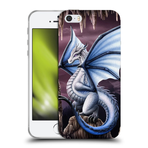 Sarah Richter Fantasy Creatures Blue Dragon Soft Gel Case for Apple iPhone 5 / 5s / iPhone SE 2016