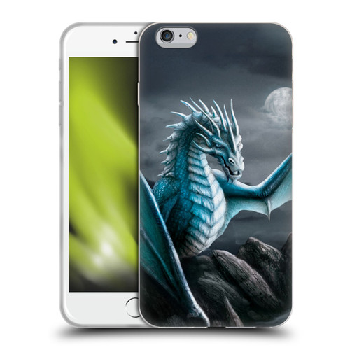 Sarah Richter Fantasy Creatures Blue Water Dragon Soft Gel Case for Apple iPhone 6 Plus / iPhone 6s Plus
