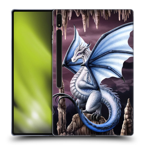 Sarah Richter Fantasy Creatures Blue Dragon Soft Gel Case for Samsung Galaxy Tab S8 Ultra