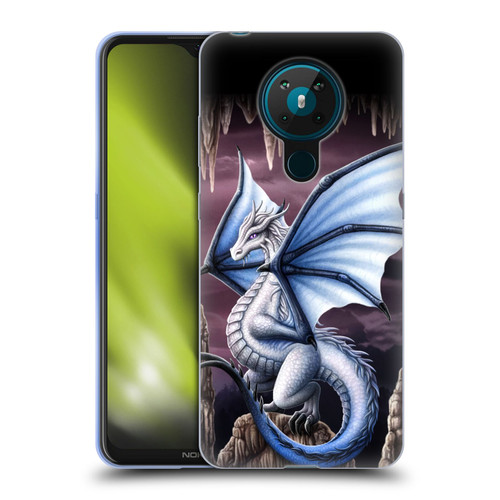 Sarah Richter Fantasy Creatures Blue Dragon Soft Gel Case for Nokia 5.3