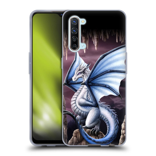 Sarah Richter Fantasy Creatures Blue Dragon Soft Gel Case for OPPO Find X2 Lite 5G