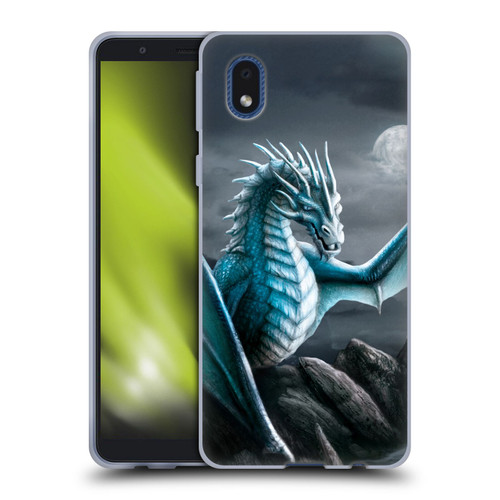Sarah Richter Fantasy Creatures Blue Water Dragon Soft Gel Case for Samsung Galaxy A01 Core (2020)
