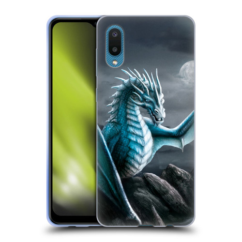 Sarah Richter Fantasy Creatures Blue Water Dragon Soft Gel Case for Samsung Galaxy A02/M02 (2021)