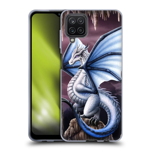Sarah Richter Fantasy Creatures Blue Dragon Soft Gel Case for Samsung Galaxy A12 (2020)