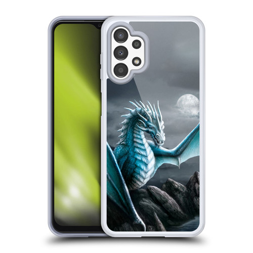 Sarah Richter Fantasy Creatures Blue Water Dragon Soft Gel Case for Samsung Galaxy A13 (2022)