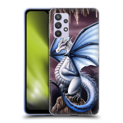 Sarah Richter Fantasy Creatures Blue Dragon Soft Gel Case for Samsung Galaxy A32 5G / M32 5G (2021)