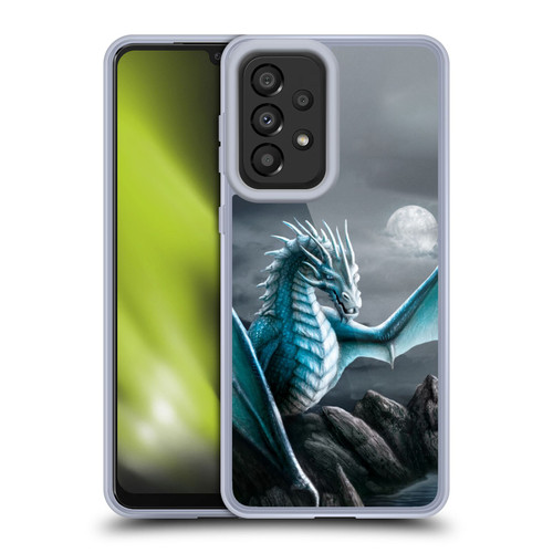 Sarah Richter Fantasy Creatures Blue Water Dragon Soft Gel Case for Samsung Galaxy A33 5G (2022)