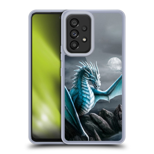 Sarah Richter Fantasy Creatures Blue Water Dragon Soft Gel Case for Samsung Galaxy A53 5G (2022)