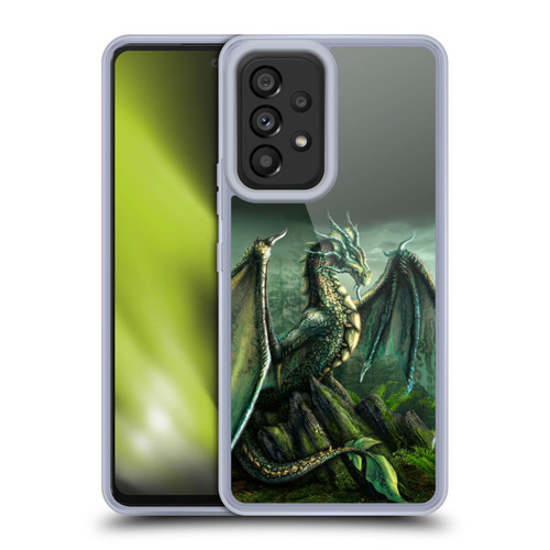 Sarah Richter Fantasy Creatures Green Nature Dragon Soft Gel Case for Samsung Galaxy A53 5G (2022)
