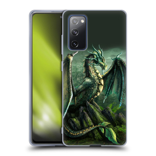 Sarah Richter Fantasy Creatures Green Nature Dragon Soft Gel Case for Samsung Galaxy S20 FE / 5G