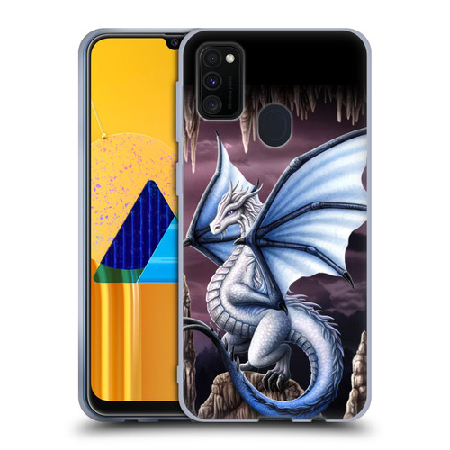 Sarah Richter Fantasy Creatures Blue Dragon Soft Gel Case for Samsung Galaxy M30s (2019)/M21 (2020)