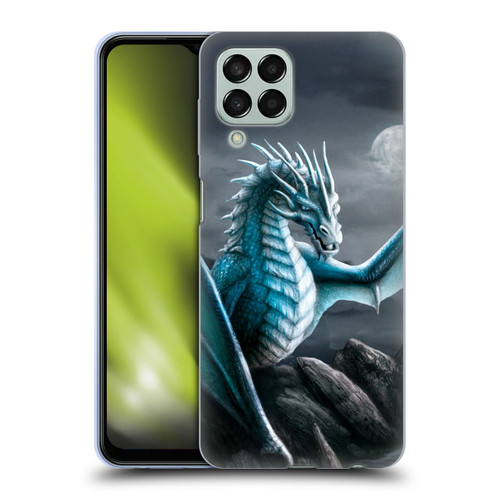 Sarah Richter Fantasy Creatures Blue Water Dragon Soft Gel Case for Samsung Galaxy M33 (2022)
