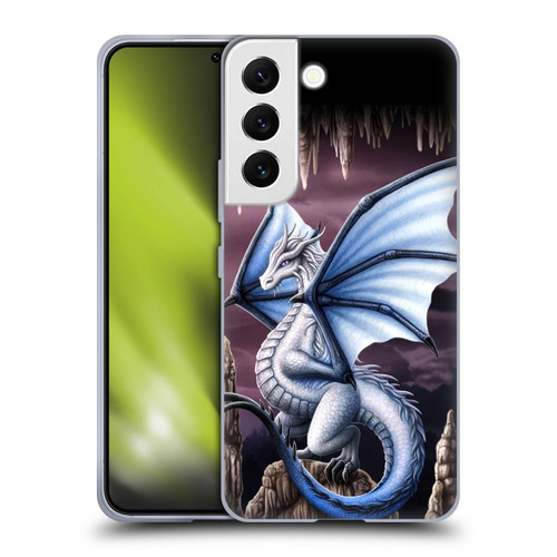 Sarah Richter Fantasy Creatures Blue Dragon Soft Gel Case for Samsung Galaxy S22 5G