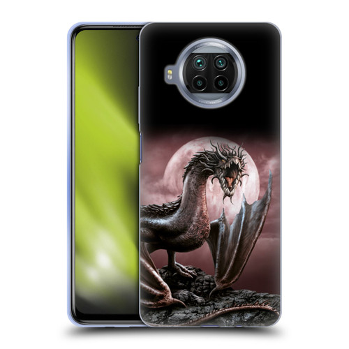 Sarah Richter Fantasy Creatures Black Dragon Roaring Soft Gel Case for Xiaomi Mi 10T Lite 5G
